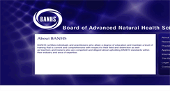 Desktop Screenshot of banhs.org